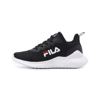 【FILA】輕量慢跑鞋 黑 女鞋 5-J947Y-001