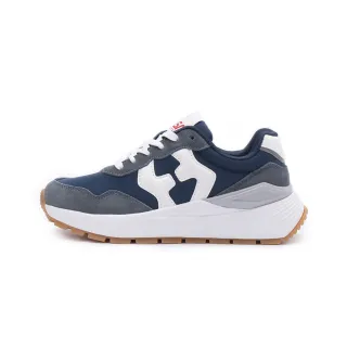 【鞋全家福】NASA 復古防潑水休閒運動鞋 深藍 女鞋 NA-2099-55