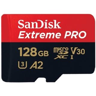 【SanDisk 晟碟】128GB microSDXC Extreme Pro 200MB/s UHS U3 4K V30 A2 記憶卡(手機記憶卡)