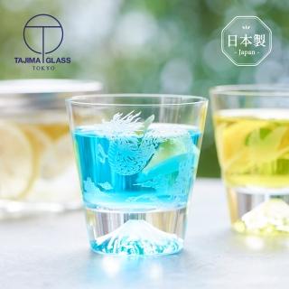 【田島硝子】日本製富士山雕花威士忌杯-龍(原廠正品/江戶硝子/富士山杯/玻璃杯/酒杯)