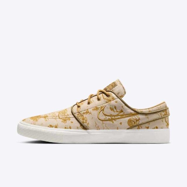 【NIKE 耐吉】SB Zoom Janoski OG+ PRM 男 滑板鞋 運動休閒鞋 帆布 沙色(FD6641-200)