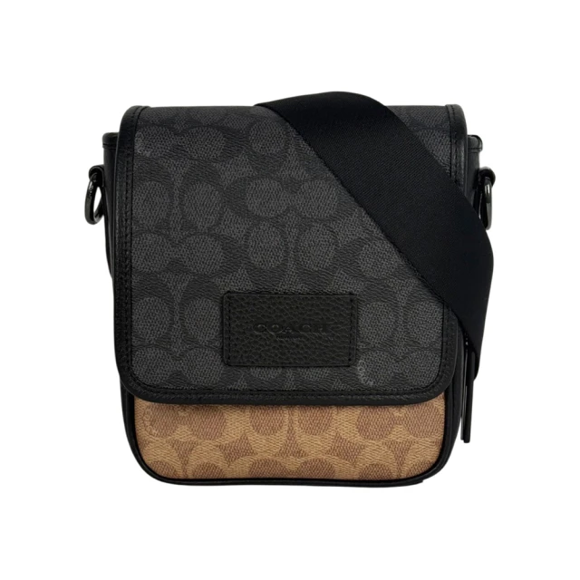 COACH Topia 鱷魚紋皮革手拿包(黑色)評價推薦