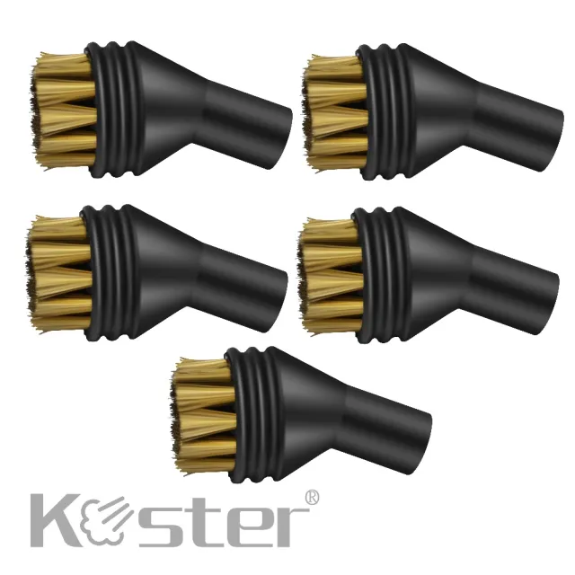 【KOSTER】小銅刷組5入 蒸汽機 蒸氣清潔機 高壓蒸氣清洗機(型號SC10C 配件)