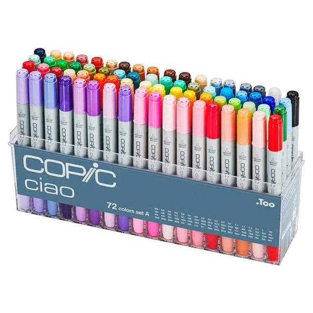【COPIC】Ciao 第三代 麥克筆 72 Color Set A 72色 A色系 盒裝 /盒 72A 日本原裝進口