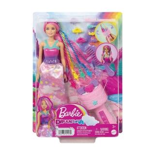 【ToysRUs 玩具反斗城】Barbie芭比 夢託邦轉轉髮型遊戲組(Barbie芭比)