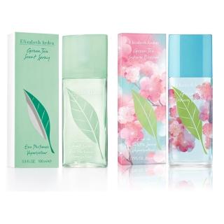 【Elizabeth Arden 伊麗莎白雅頓】綠茶+綠茶粉嫩櫻花 淡香水100ml(公司貨)