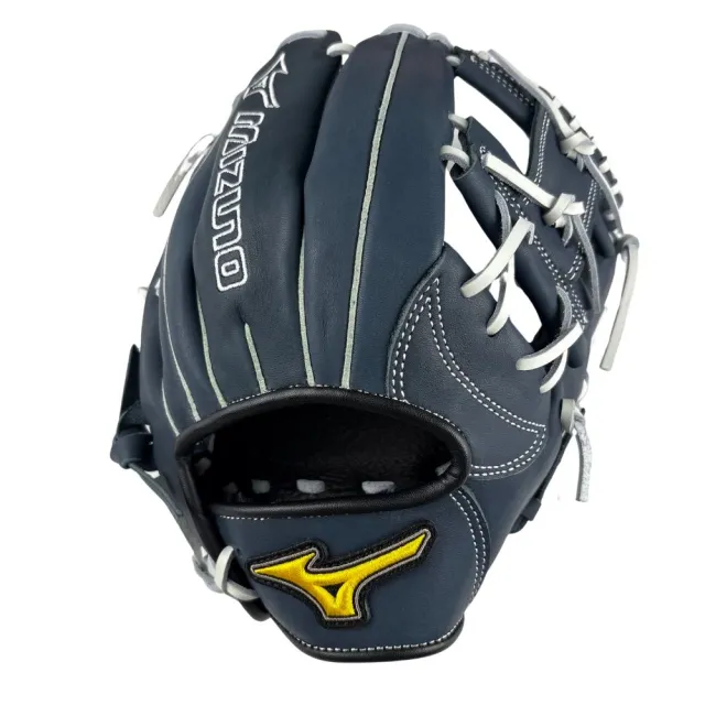【MIZUNO 美津濃】MVP棒球手套內野工字檔12吋深藍色(1ATGH25603 29)
