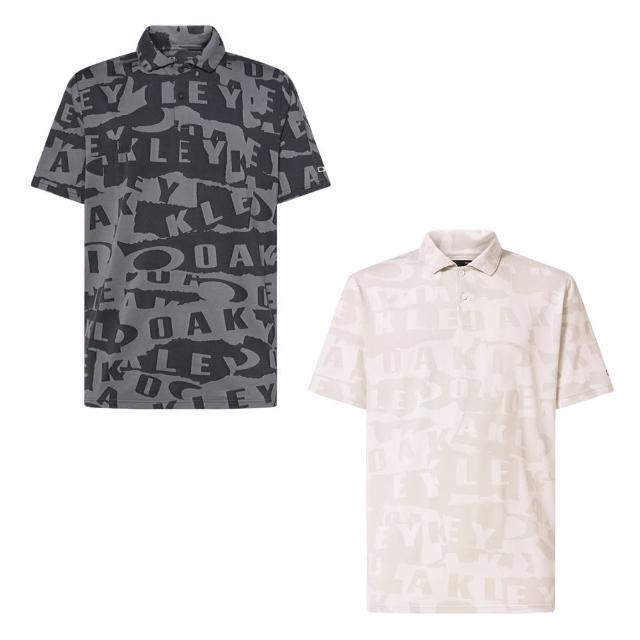 【Oakley】ANSOM JACQUARD COLLAGE(高爾夫球短袖 休閒POLO衫)
