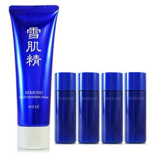 【KOSE 高絲】雪肌精淨透洗顏霜130g - 超值自選特惠組(專櫃公司貨)
