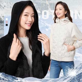 【LANNI 藍尼】現貨 防風極暖90%羽絨外套(連帽外套/鋪棉外套/休閒外套)