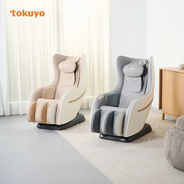 【tokuyo】Mini 玩美椅 3+ 按摩椅 TC-272(類貓抓皮款/APP操控/皮革5年保固)
