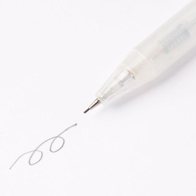 【MUJI 無印良品】半透明管自動筆/0.5mm