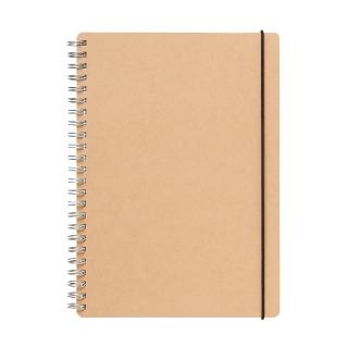 【MUJI 無印良品】上質紙雙環筆記本/點狀方格/附帶.70張.A5