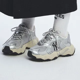 【MLB】厚底老爹鞋 運動休閒鞋 Chunky Jogger系列 紐約洋基隊(3ASHW075N-50WHS)