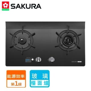 【SAKURA 櫻花】智慧雙炫火二口玻璃檯面爐(G2926G 原廠保固原廠基本安裝)