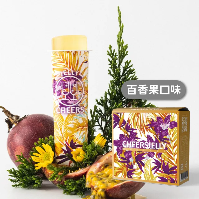 【CheersJelly】舉杯低卡蒟蒻凍396g(1盒6根)