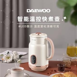 【DAEWOO 大宇】復古雙層防燙智慧溫控快煮壺1.5L(DW-KT2615)