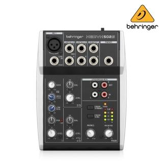 【BEHRINGER】XENYX 502S 混音器／專業級音質(耳朵牌 直播 Podcast 播客 錄音 Mixer PA系統 麥克風)