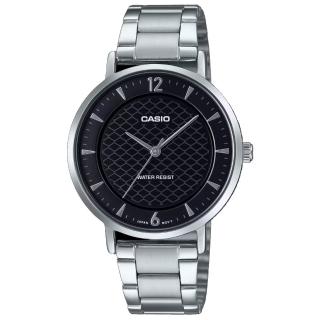 【CASIO 卡西歐】簡約休閒鋼帶女錶(LTP-VT04D-1A)