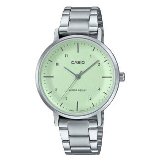 【CASIO 卡西歐】簡約休閒鋼帶女錶(LTP-VT03D-3B)