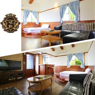 【依默騎馬渡假莊園】平日歐式大木屋四人房一泊二食住宿券(MO25)