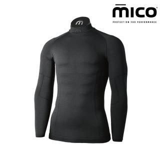 【MICO】男 無縫單向導濕銀纖維高領保暖衣 IN1451(滑雪 登山 底層衣)