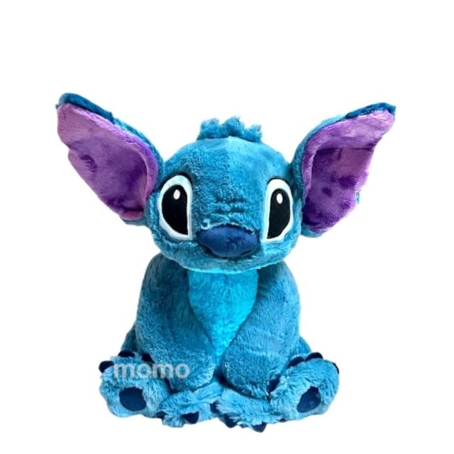 【Disney 迪士尼】深色史迪奇-絨毛玩偶