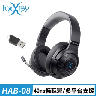 【FOXXRAY 狐鐳】嘯鷹響狐無線雙模電競耳麥(FXR-HAB-08)