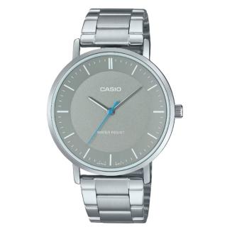 【CASIO 卡西歐】紳士簡約鋼帶男錶(MTP-VT04D-8E)