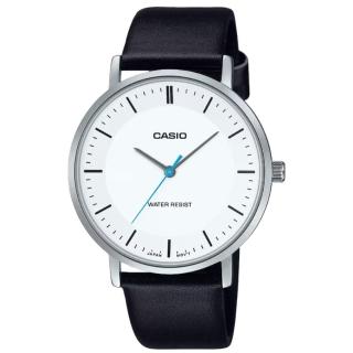 【CASIO 卡西歐】紳士簡約指針錶(MTP-VT04L-7E)