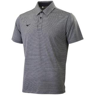 【MIZUNO 美津濃】短袖上衣 男 POLO衫 灰 32TAYA0281