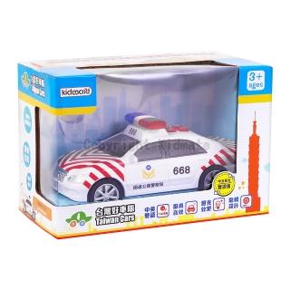 【KIDMATE】臺灣好車隊 - 迷你國道警車(中英版)