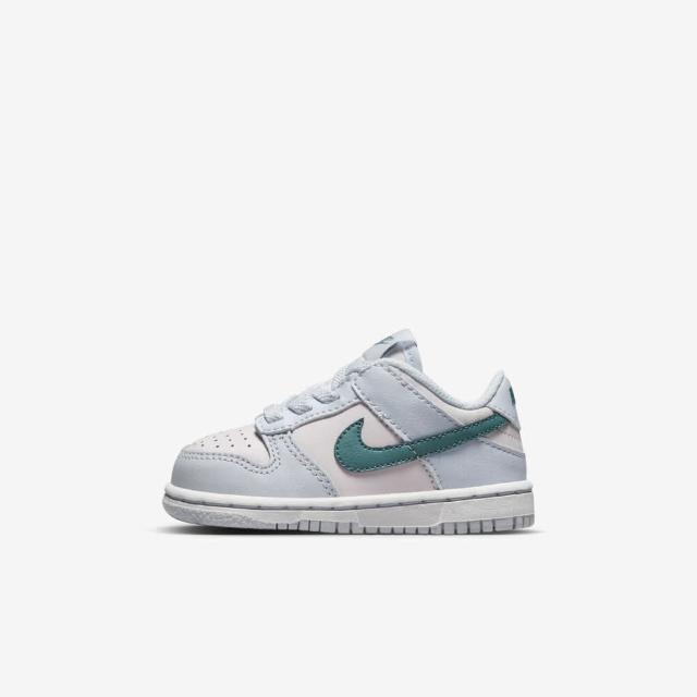 【NIKE 耐吉】Dunk Low TDE 小童 運動休閒鞋 舒適 穿搭 淺藍 綠(FD1233-002)