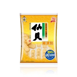 【旺旺】仙貝經濟包 350g/包(米果 全素 仙貝)