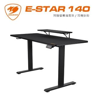 【COUGAR 美洲獅】E-star 140 電競桌 電腦椅(電動升降電競桌)