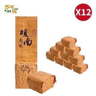 【茶好玩】暖南烏龍尊爵組 越南高山手採烏龍茶葉150gX12包(共3斤;回甘熟果香;輕發酵;中焙火;全手採)