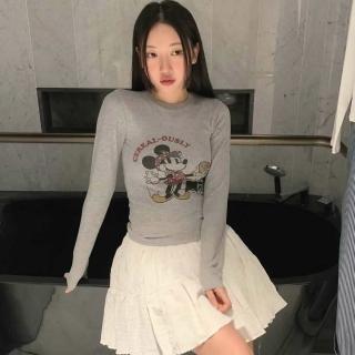 【創翊韓都】正韓T恤 迪士尼正品長袖T恤FOM1050-創翊韓都(預購)