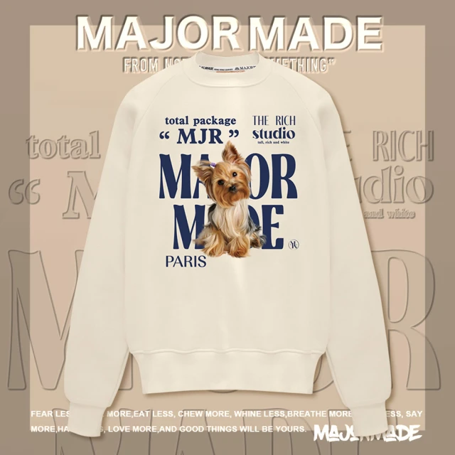 gozo 啤酒角子機貼布暈染大學T(白色)折扣推薦