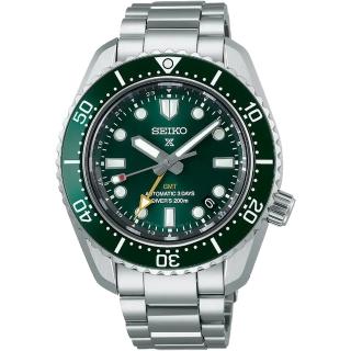 【SEIKO 精工】Prospex 大谷翔平廣告款 GMT 三日鍊潛水陶瓷機械錶(SPB381J1/6R54-00D0G -42mm)