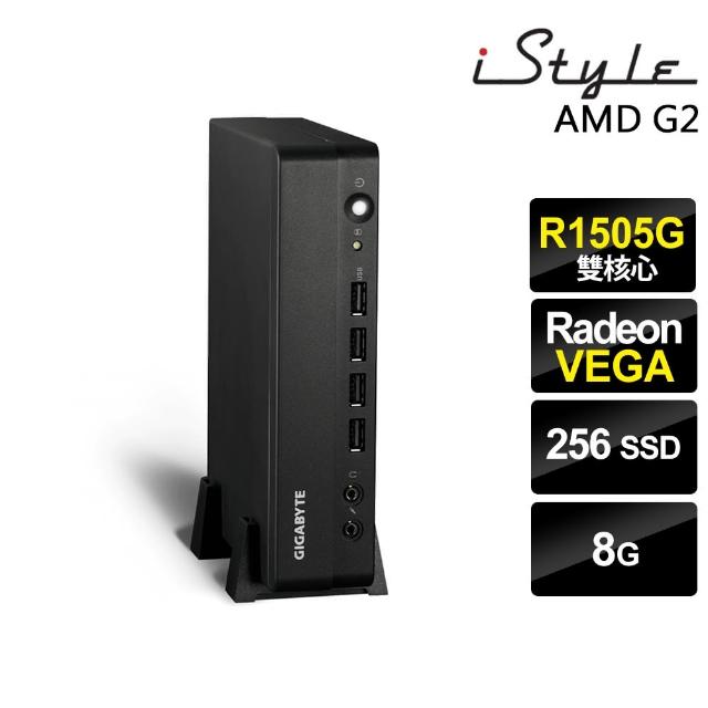 【iStyle】六核心 無系統{G2}AMD迷你電腦(R1505G/8G/256G SSD)