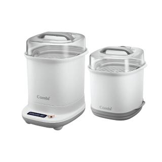 【Combi】GEN3消毒溫食多用鍋+奶瓶保管箱(金緻白)