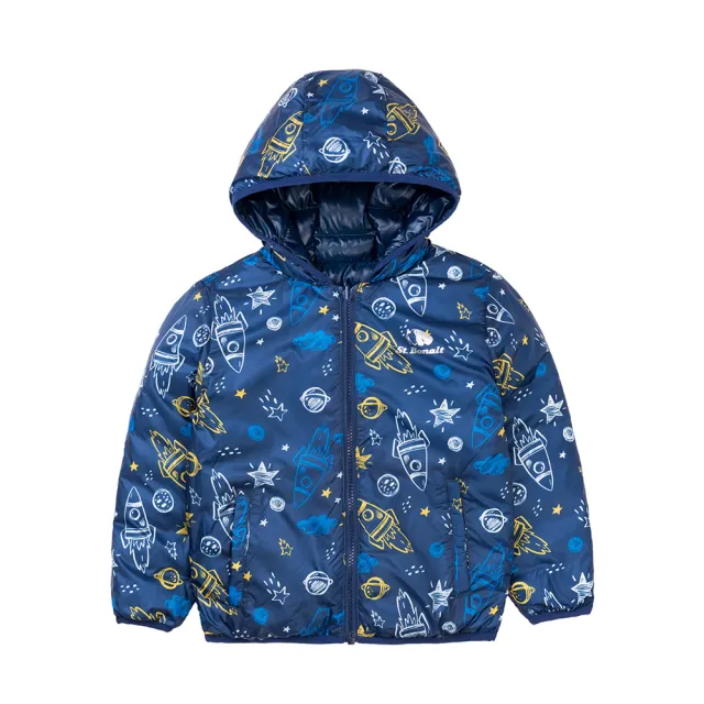 【St.Bonalt 聖伯納】雙面穿羽絨服｜兒童 8114(羽絨 保暖 透氣 防風 外套)