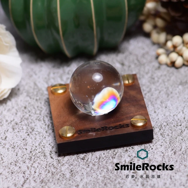 SmileRocks 石麥 石麥水晶原礦 莫三比克粉晶球No