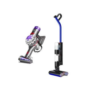 【dyson 戴森】WashG1 雙驅四刷無線洗地機 + V8 Focus Mattress Origin HH15 強勁無線除塵蟎機(超值組)