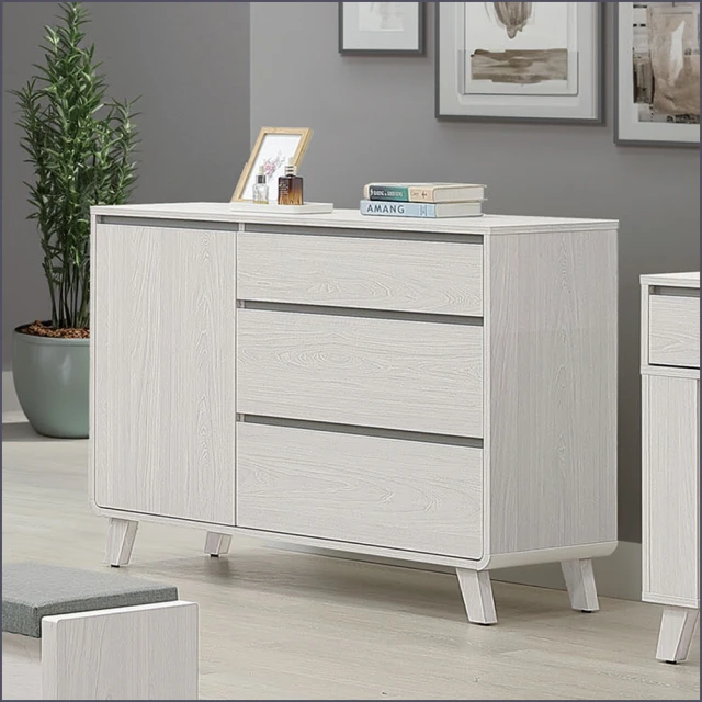 麗得傢居 萊米克4尺六斗櫃 置物櫃 衣物收納櫃(台灣製造)優