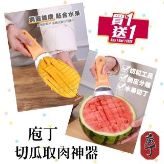 【肉多多】多功能水果取肉勺 2入組(水果去皮器/取肉神器/切片器)