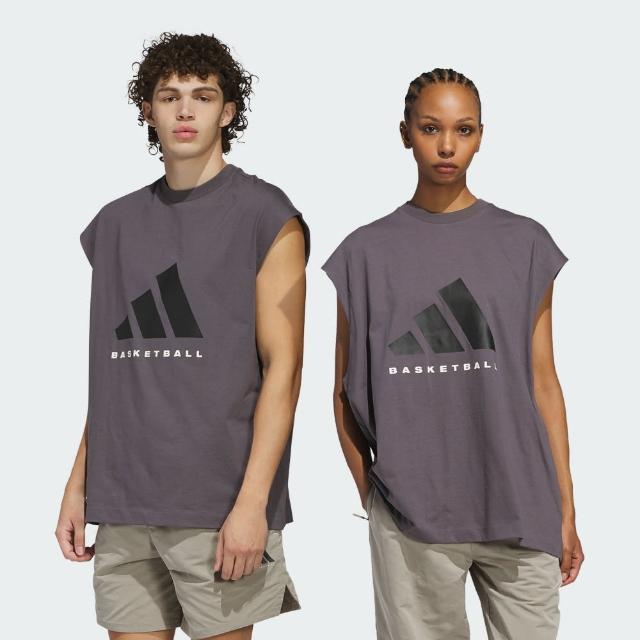 【adidas 愛迪達】ADIDAS BASKETBALL 無袖上衣 男/女 JC7836