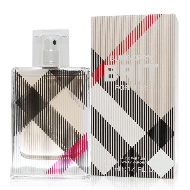 【BURBERRY 巴寶莉】Brit For Her 風格女性淡香精 EDP 50ml(平行輸入)