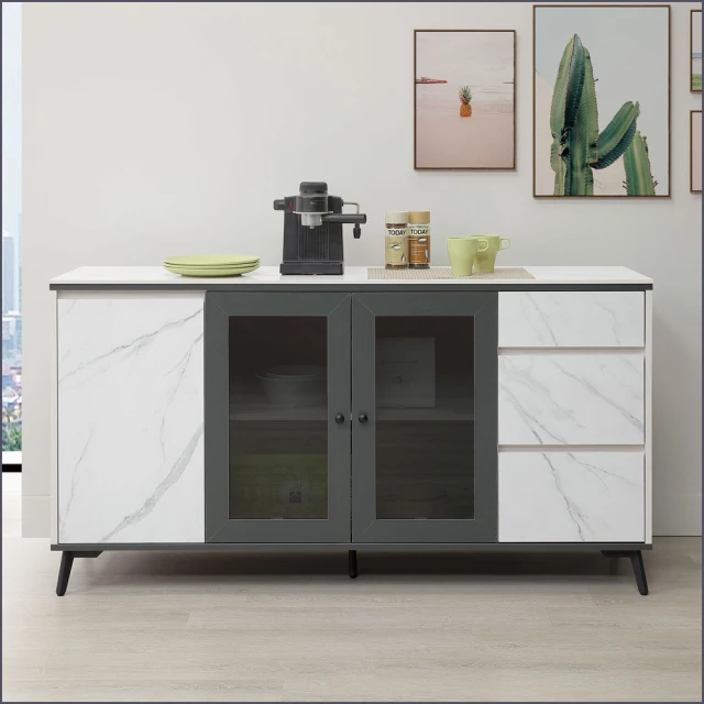 麗得傢居 艾琳2尺電器櫃 餐櫃 電器收納櫃(台灣製造)優惠推