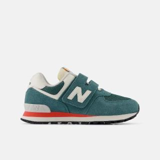 【NEW BALANCE】NB 運動鞋 童鞋 中童 兒童 魔鬼氈 綠 PV574VPG-W楦(C5172)